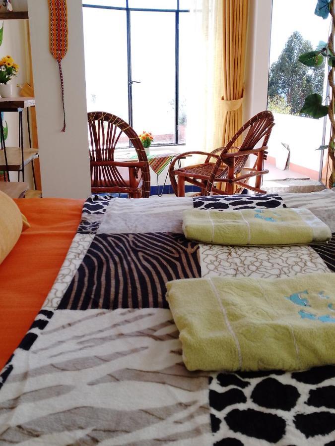 Jardin Andino Hostal Copacabana (Lake Titicaca) Exterior foto